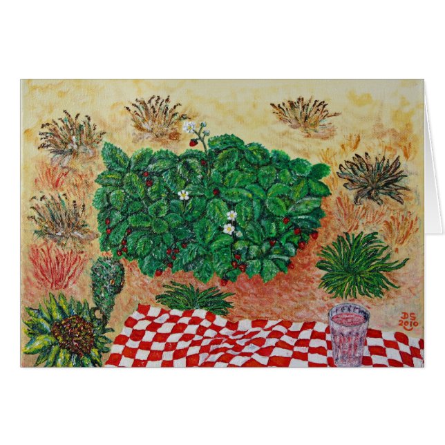 少し疑いのいちごのピクニック (正面横)