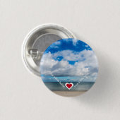 少し良い/より多くのハート回復のスローガンを愛する 缶バッジ (正面&裏面)