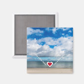 少し良い/より多くのハート回復スローガンを愛する マグネット (正面/裏面)