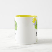 少し芽 ツートーンマグカップ (中央)