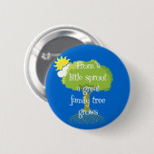 少し芽 缶バッジ (正面&裏面)