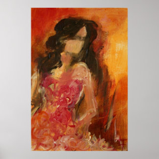 少し華やかなプリント ポスター