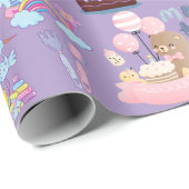 少し行こうとしている ラッピングペーパー (ロールコーナー)