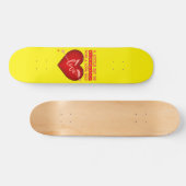 「少し親切に…」感動的引用文 スケートボード (横)