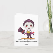 少し計算ドラキュラ カード (裏面)