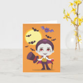 少し計算ドラキュラ カード (黄色い花)