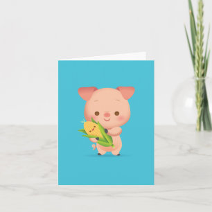 少し豚のようなNotecard カード