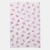 少し豚のよう キッチンタオル (縦)