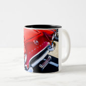 少し赤いコルベット ツートーンマグカップ (正面右)