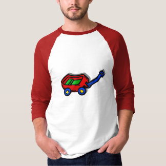 少し赤いワゴン Tシャツ
