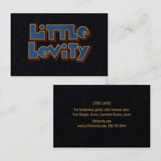 少し軽率さカード 名刺 (正面/裏面)