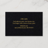 少し軽率さカード 名刺 (裏面)