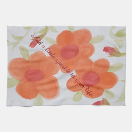 少し輝きを加える – ハンドタオル