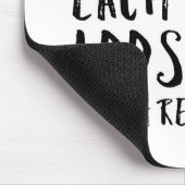 少し進歩のやる気を起こさせるな引用文 マウスパッド (コーナー)