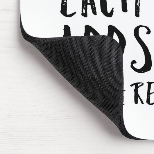 少し進歩のやる気を起こさせるな引用文 マウスパッド (コーナー)