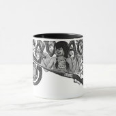 少し野蛮な取り外し広告のマグ マグカップ (中央)