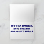 少し音楽を作って下さい カード (内部)