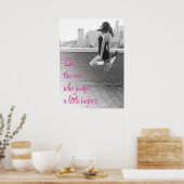 少し高い天井にジャンプMoore Irish Dance ポスター (キッチン)