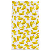 少し黄色のゴムはギフトバッグを引込めます スモールペーパーバッグ (裏面)