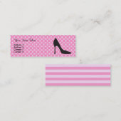 少し黒いかかと スキニー名刺 (正面/裏面)