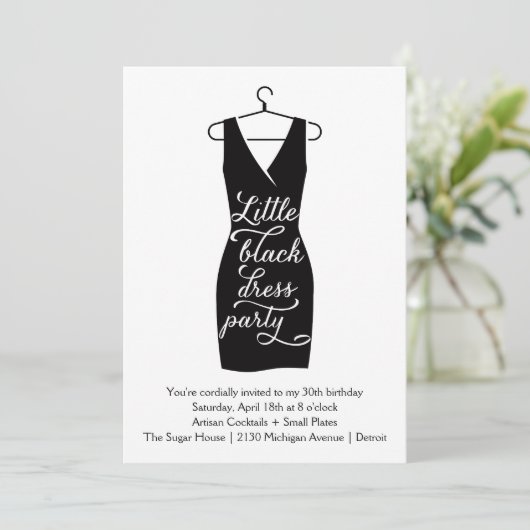 少し黒い服 招待状 (スタンド正面)