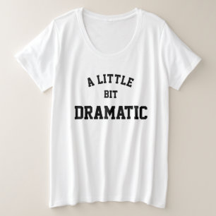 少し** プラスサイズTシャツ