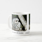 少し(短いビル) Corellas コーヒーマグカップ (正面左)