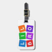 少しBroのカスタムな荷物のラベル ラゲッジタグ (正面縦)