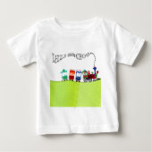 少しChoo Choo ベビーTシャツ (正面)