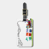 少しChoo Choo ラゲッジタグ (正面縦)