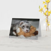 少しDooksのペニーの挨拶状 カード (黄色い花)