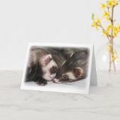 少しDooks "愛"挨拶状 カード (黄色い花)