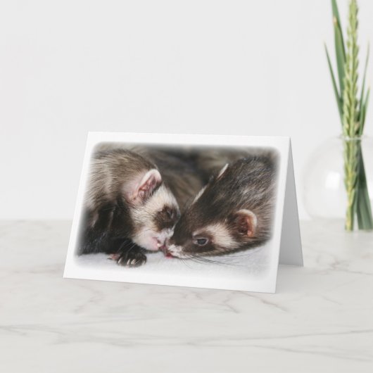 少しDooks "愛"挨拶状 カード (正面)