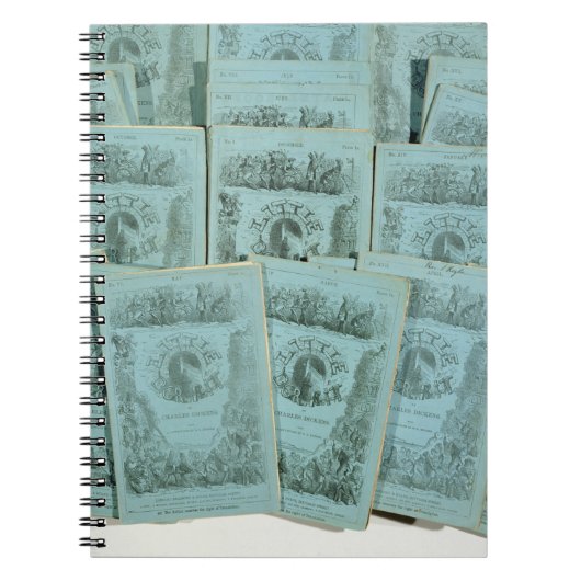 「少しDorritの月例問題からのカバー ノートブック (正面)