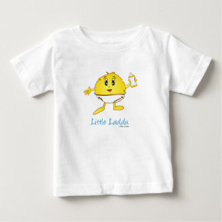 少しLadduの乳児または幼児のTシャツ ベビーTシャツ