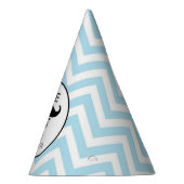 少しLilの人の髭の男の子のベビーシャワーの誕生日 パーティーハット (右)