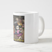 少しPampuのサーカスの出し物のユニコーンのジャンボマグ ジャンボコーヒーマグカップ (正面右)