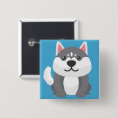 少しPupppy 缶バッジ (正面&裏面)