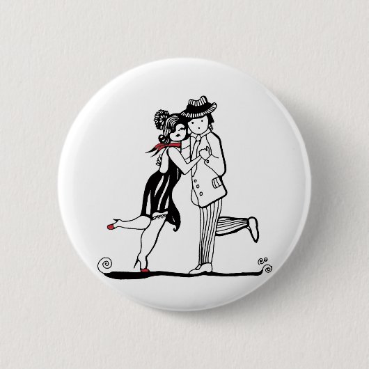 少しTangueros 缶バッジ (正面)