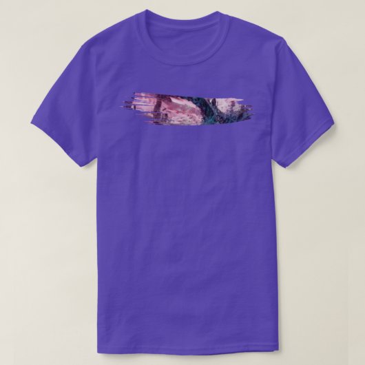 少しtouchの抽象芸術8 tシャツ (デザイン正面)