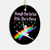 少ないが激しいバレリーナ セラミックオーナメント (右)