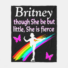 少ないが獰猛なカスタムアイススケートフリースブランケット フリースブランケット