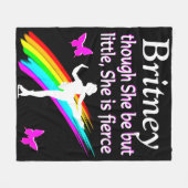 少ないが獰猛なカスタムアイススケートフリースブランケット フリースブランケット (正面(横))