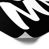 少ないほうが多く、Lssが多い ポスター (角)