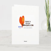 少ない作業、より多くの無線アマチュア無線誕生日カード カード (裏面)