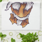 少ない吠え声、より多くの揺れ キッチンタオル (折り畳み)