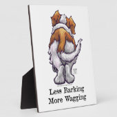 少ない吠え声、より多くの揺れ フォトプラーク (側面)