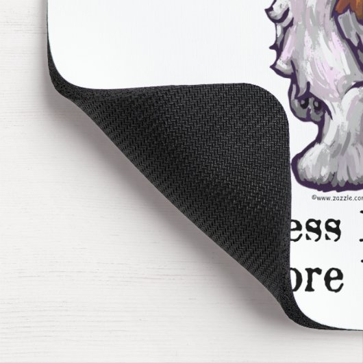 少ない吠え声、より多くの揺れ マウスパッド (コーナー)