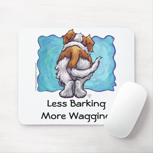 少ない吠え声、より多くの揺れ マウスパッド (マウス)