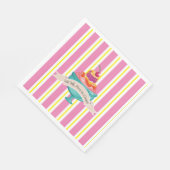 少ない話、より多くのアイスクリーム紙ナプキン スタンダードランチョンナプキン (角)